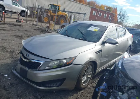 2011 Kia Optima Lx from USA, damaged, VIN KNAGM4A72B5175293